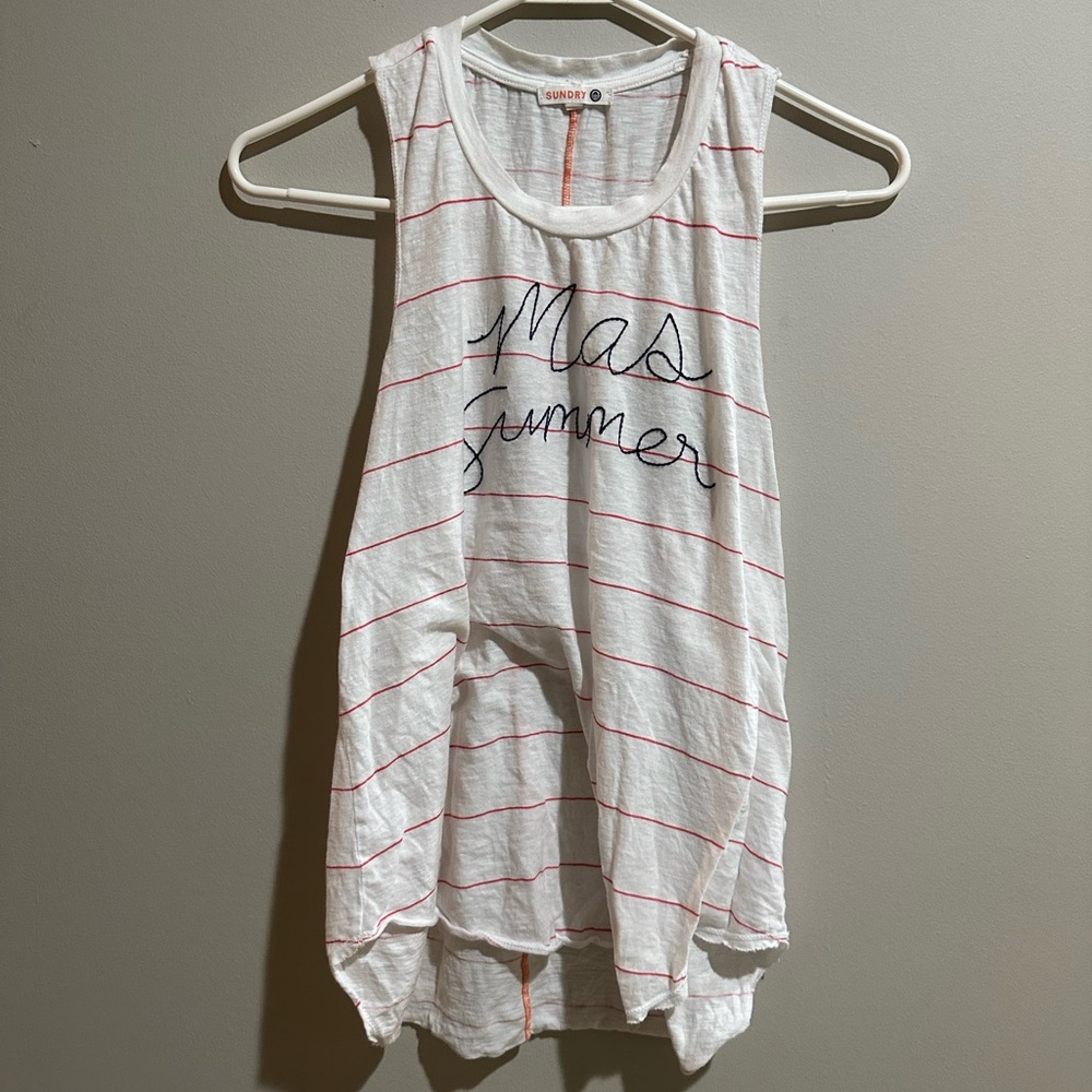 Mas Summer Tank Top by Sundry - Size Medium / 2